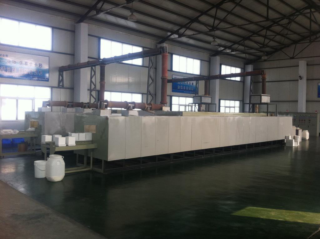 1700℃單孔氧化鋯制品燒結(jié)推板窯